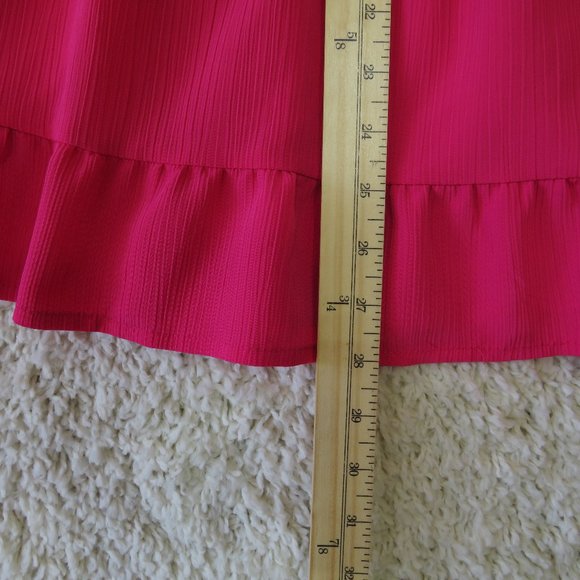 Wonder Nation Girl's Sleeveless Dress Size Large (10-12), Dark Pink, Multi-Color - Picture 8 of 8